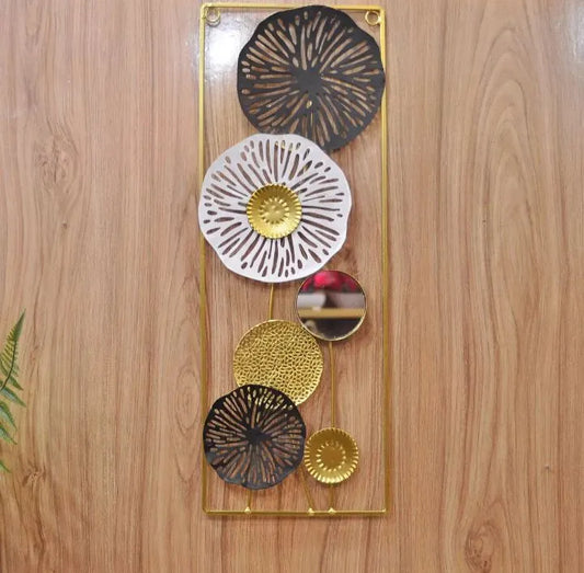 Metallic Wall Decor, Elegant Metal Scenery for Home Decoration