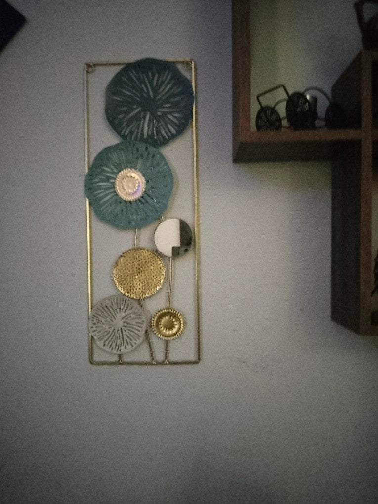 Metallic Wall Decor, Elegant Metal Scenery for Home Decoration