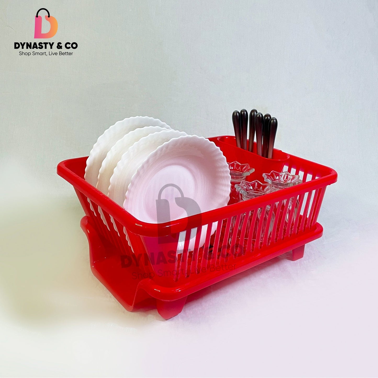 Durable 3-in-1 Dish Drying Rack