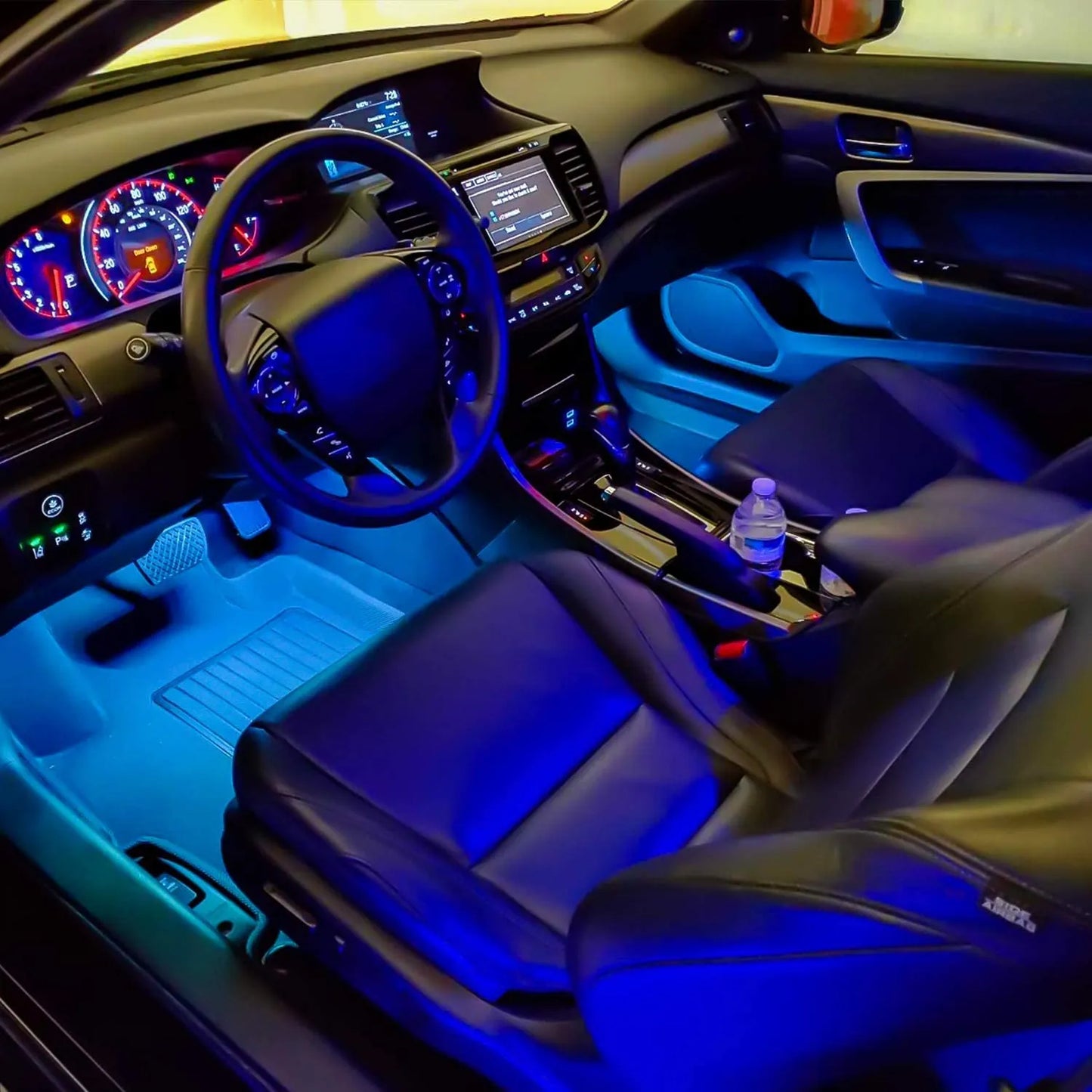 Car Interior Atmosphere Remote Control Light Decor Lamp