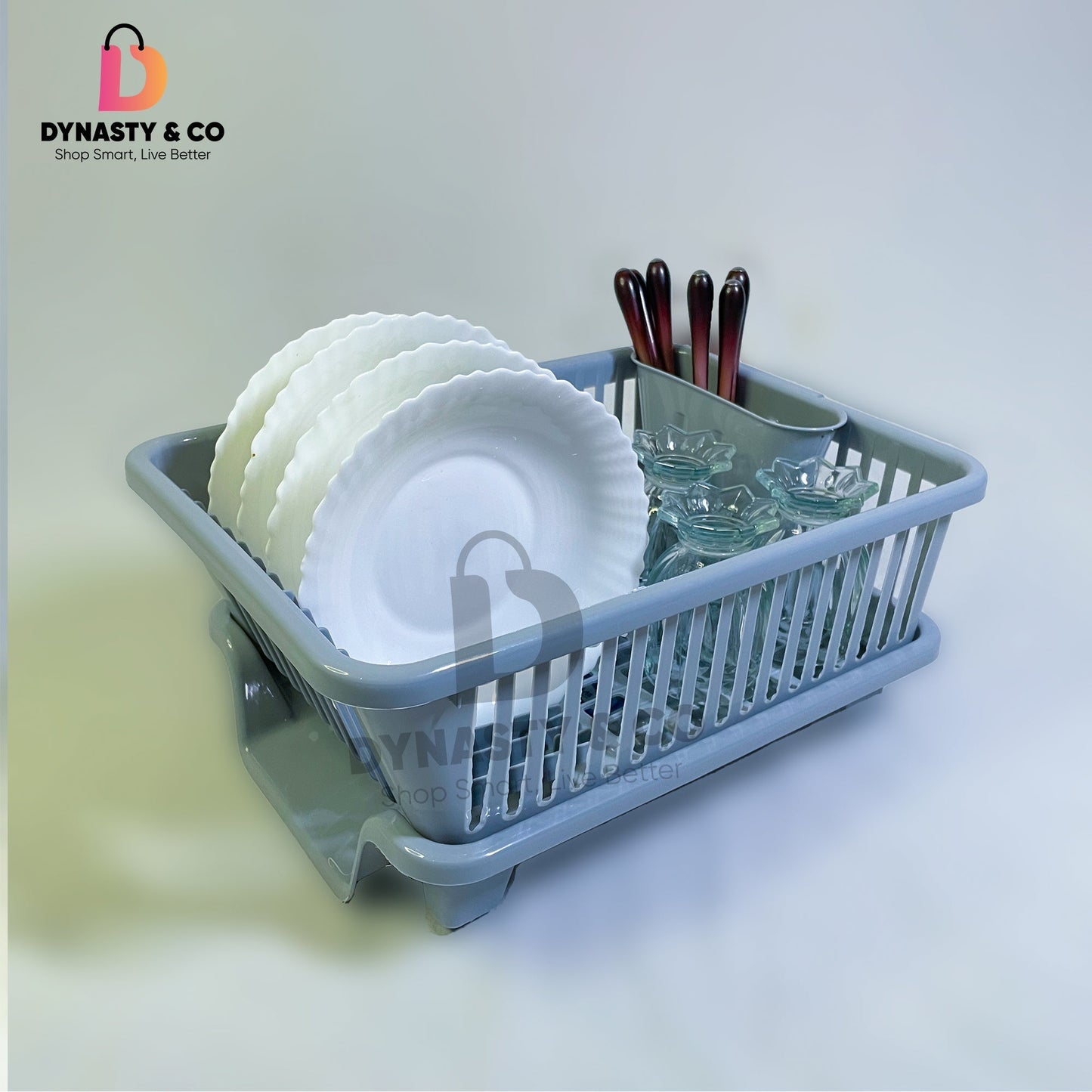 Durable 3-in-1 Dish Drying Rack