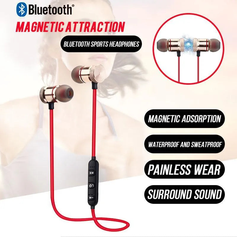 Wireless Bluetooth Headphones With Mic Noise Cancelling