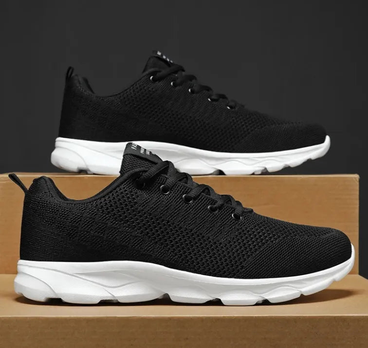 Foot Flexa Shoes For Men - Black Joggers - Shoes