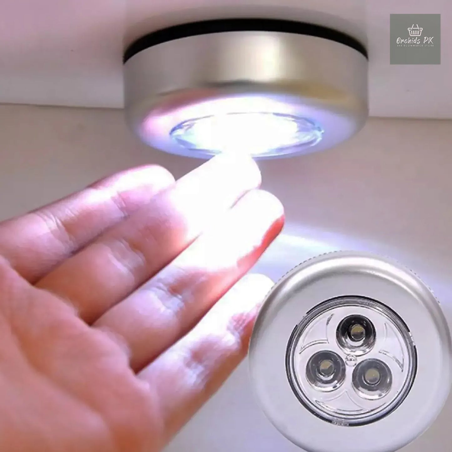 [PACK OF 3 ] Mini Wireless 3 LED Light